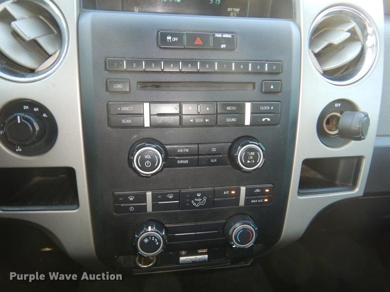 image for item DK9854 2012 Ford F150 XLT SuperCrew pickup truck