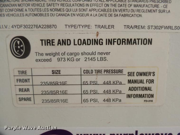 image for item DX9138 2006 Keystone Copper Canyon camper