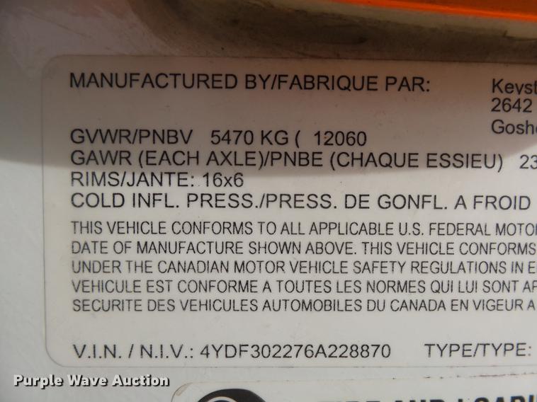 image for item DX9138 2006 Keystone Copper Canyon camper