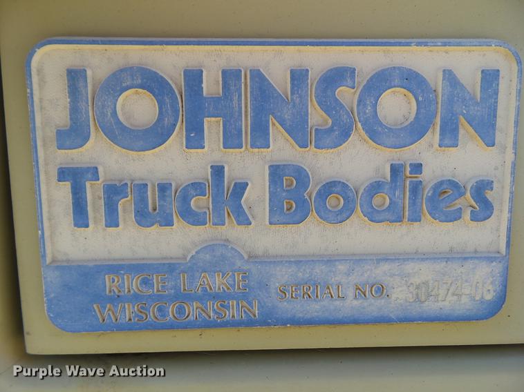 image for item DZ9450 Johnson Truck Bodies refrigerated delivery bed