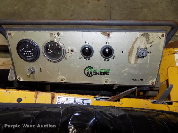 image for item DZ9565 Walker MTGHS ZTR lawn mower