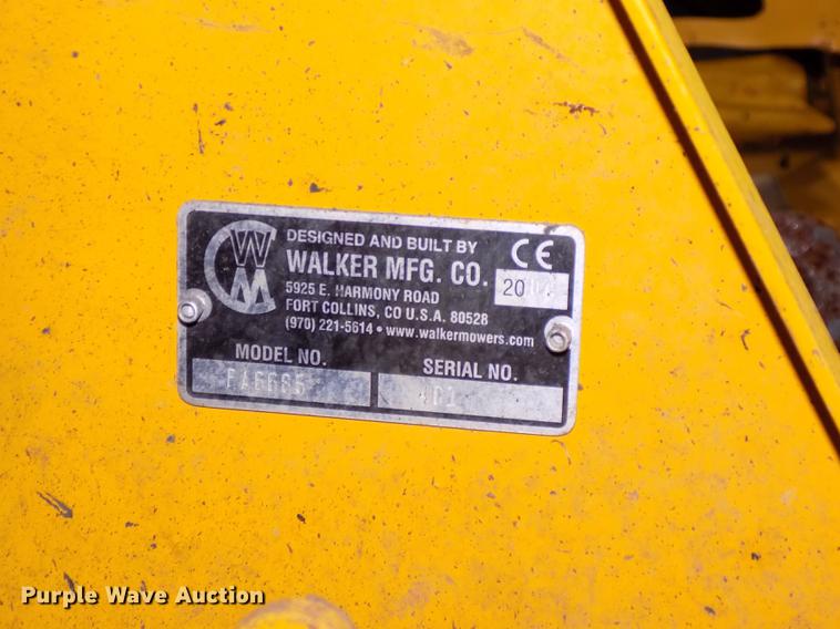 image for item DZ9567 Walker lawn and garden accessories