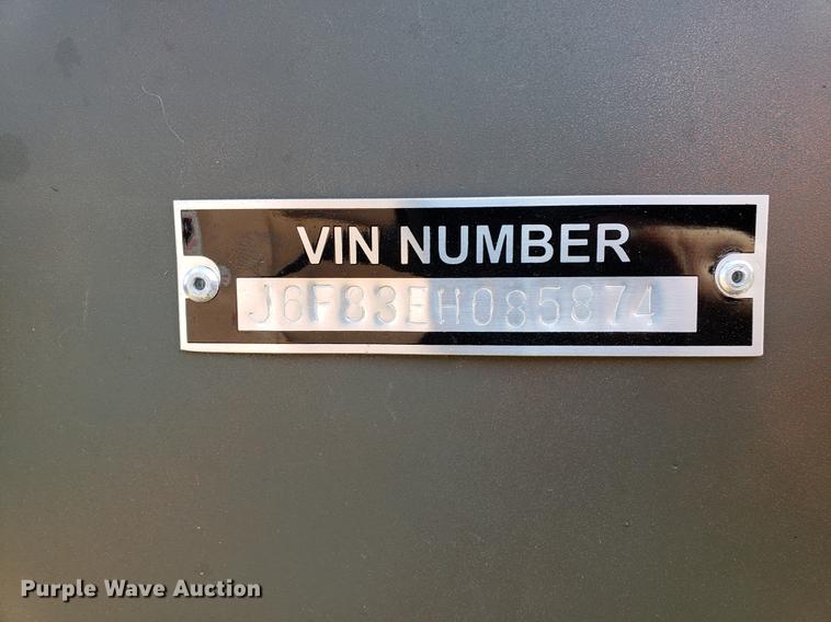 image for item EF9861 1976 Jeep flat bed truck