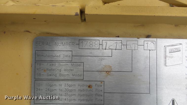 image for item FO9175 Turbo Saw skid steer tree saw