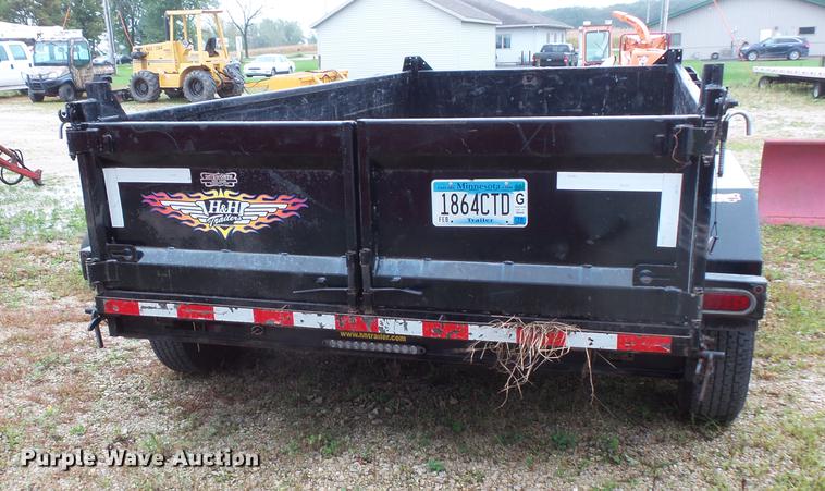image for item FT9919 2013 H&H Trailers dump trailer