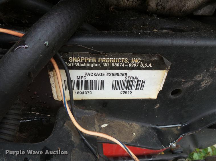 image for item FT9920 Snapper GT2354 riding lawn mower