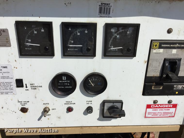 image for item G1321 Generac generator