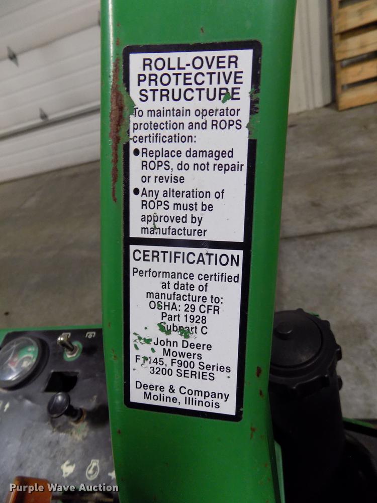 image for item G1334 John Deere F911 lawn mower