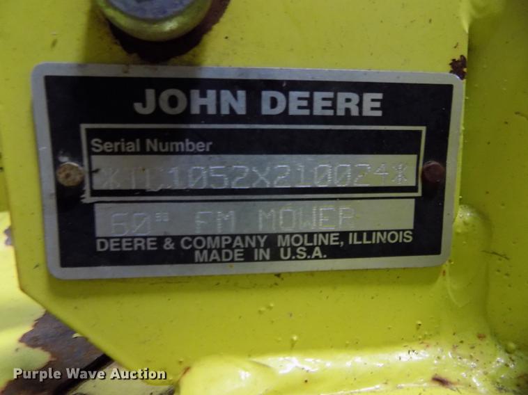 image for item G1334 John Deere F911 lawn mower