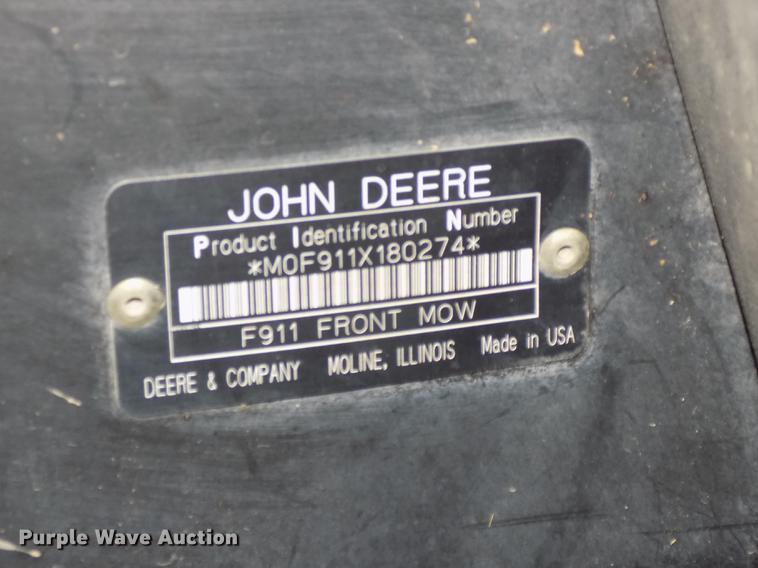 image for item G1334 John Deere F911 lawn mower