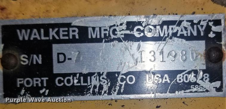 image for item G1336 Walker MDDGHS ZTR lawn mower