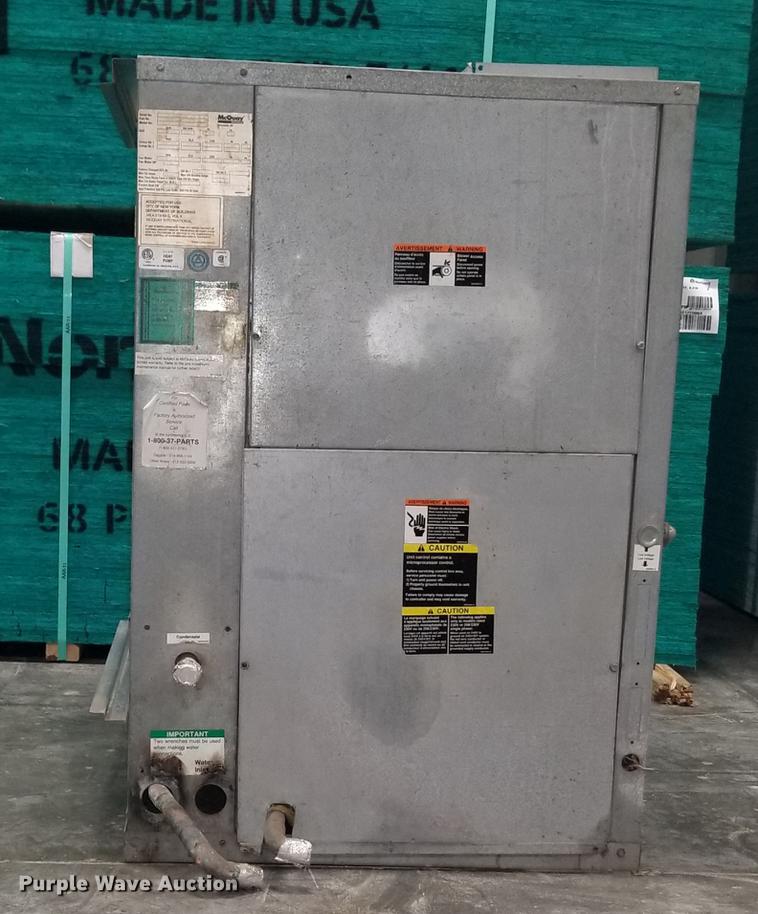 image for item G1338 McQuay water source air handler