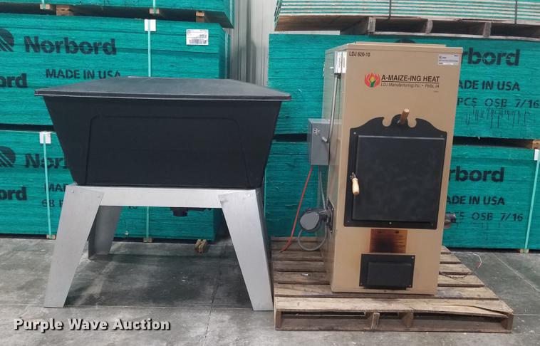 image for item G1340 A-Maize-Ing Heat corn stove/hopper