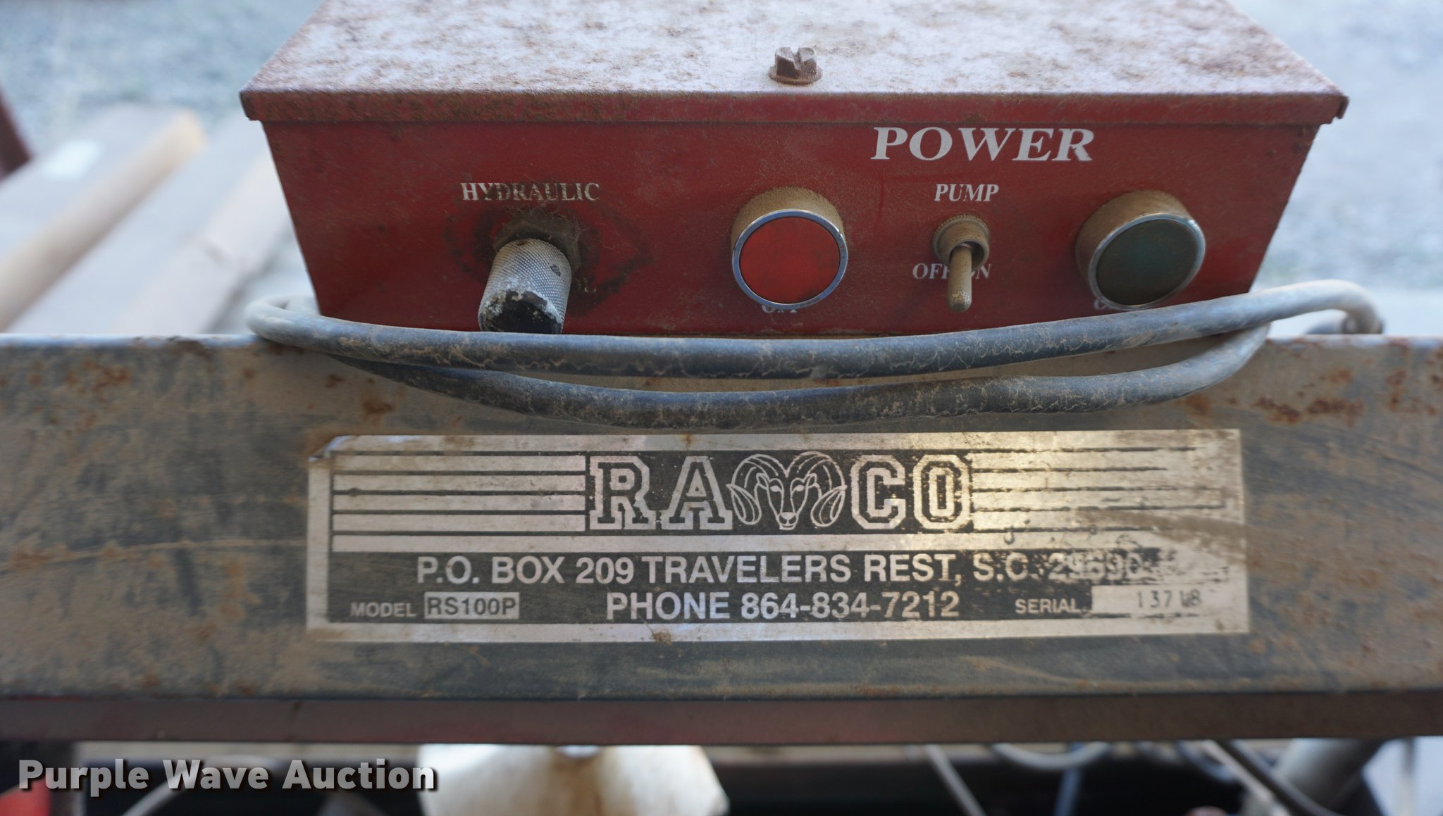 Ramco RS100P metal bandsaw in Topeka, KS | Item EU9097 sold | Purple Wave