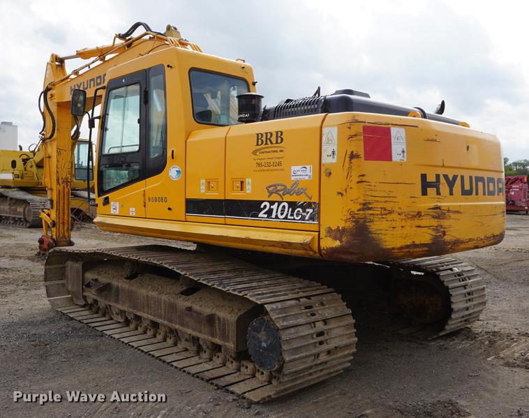 image for item DB6206 2006 Hyundai Robex 210LC-7 excavator