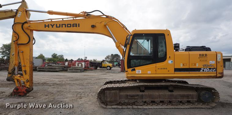 image for item DB6206 2006 Hyundai Robex 210LC-7 excavator