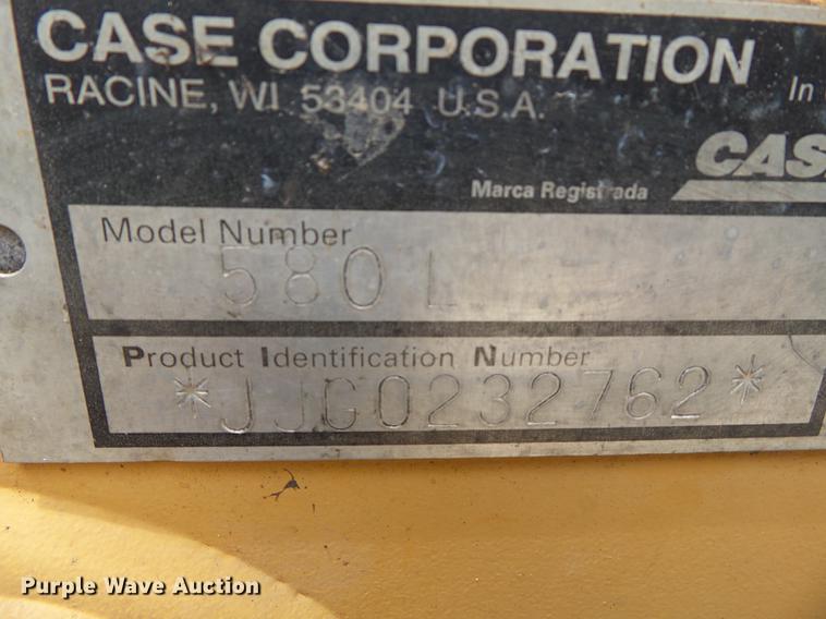 image for item DB7085 1997 Case 580L backhoe