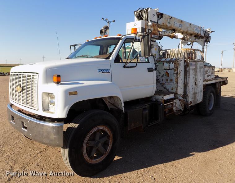 image for item DB9106 1990 Chevrolet Kodiak bucket truck