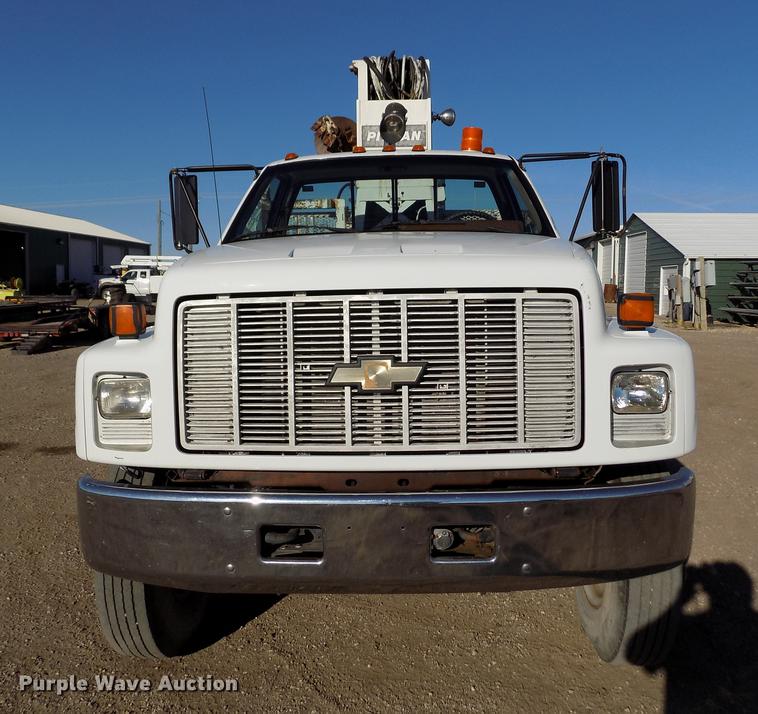 image for item DB9106 1990 Chevrolet Kodiak bucket truck
