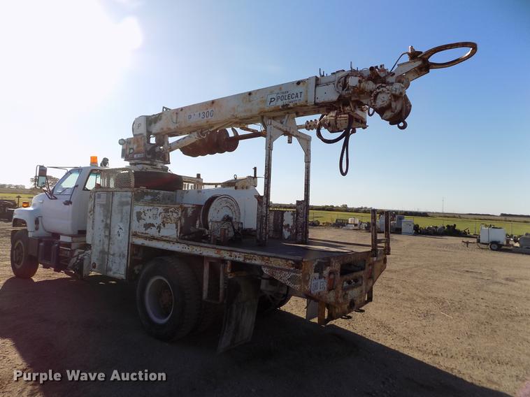 image for item DB9106 1990 Chevrolet Kodiak bucket truck