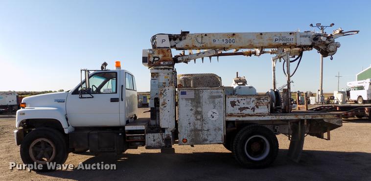 image for item DB9106 1990 Chevrolet Kodiak bucket truck