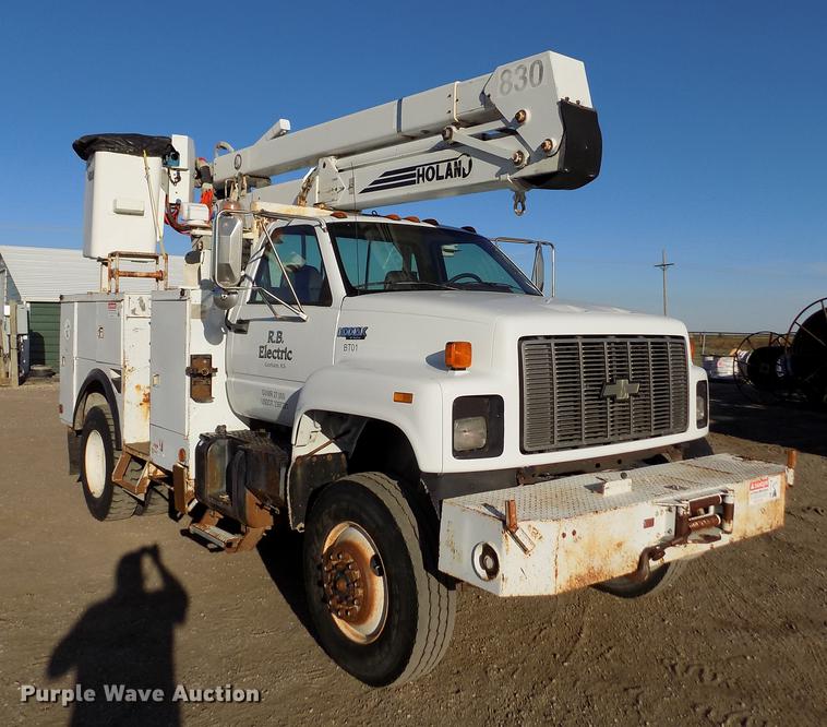 image for item DB9107 1995 Chevrolet Kodiak C6500 bucket truck