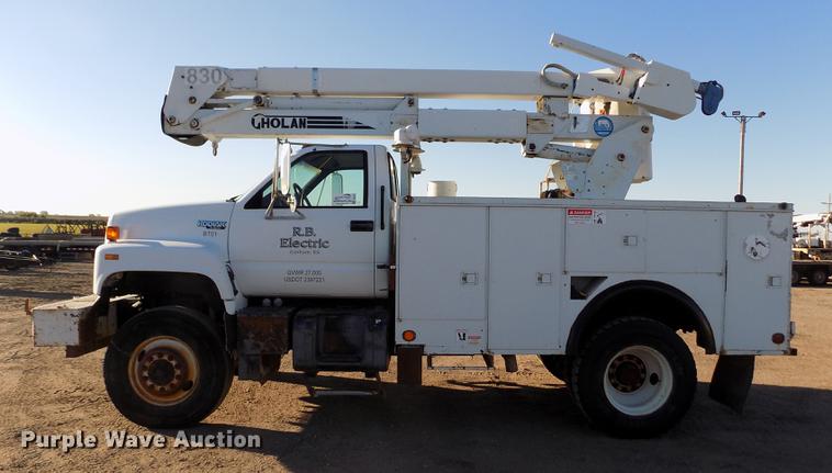 image for item DB9107 1995 Chevrolet Kodiak C6500 bucket truck
