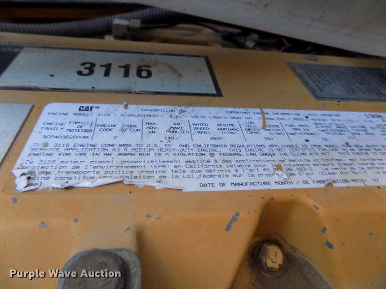 image for item DB9107 1995 Chevrolet Kodiak C6500 bucket truck