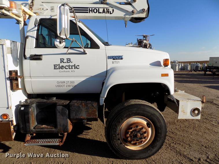 image for item DB9107 1995 Chevrolet Kodiak C6500 bucket truck