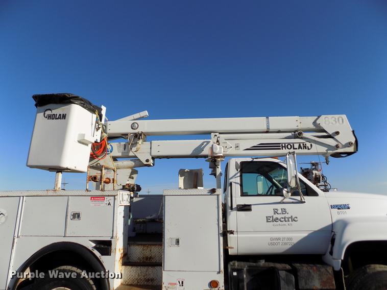 image for item DB9107 1995 Chevrolet Kodiak C6500 bucket truck