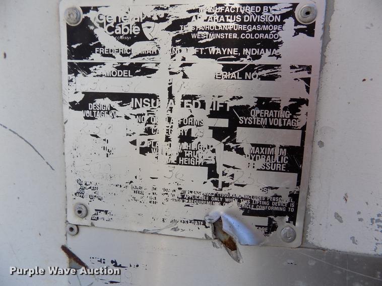 image for item DB9107 1995 Chevrolet Kodiak C6500 bucket truck