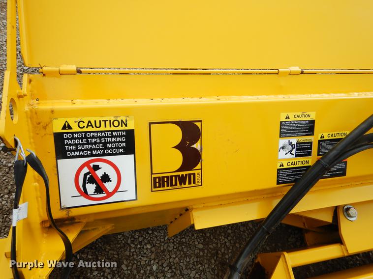 image for item DB9322 2017 Brown Bear XPR-24 skid steer aerator/backfill