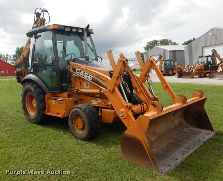 image for item DB9323 2008 Case 580 Super M Series 3 backhoe