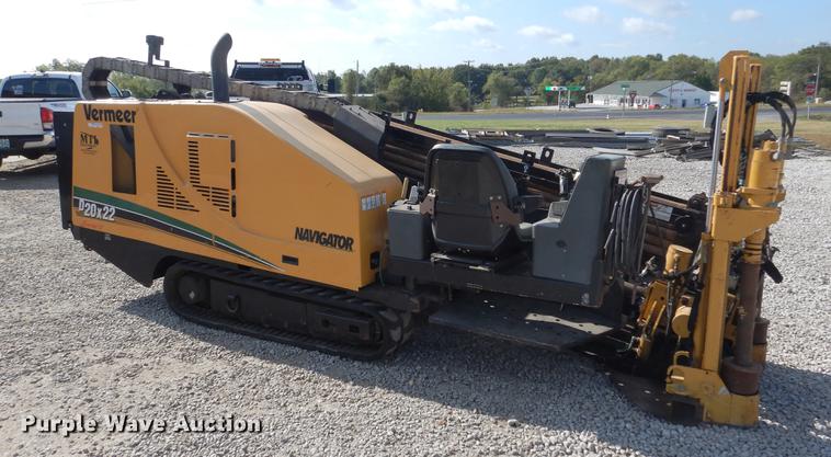 image for item DB9333 2012 Vermeer D20X22 Navigator Series II directional drill