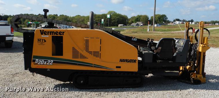 image for item DB9333 2012 Vermeer D20X22 Navigator Series II directional drill
