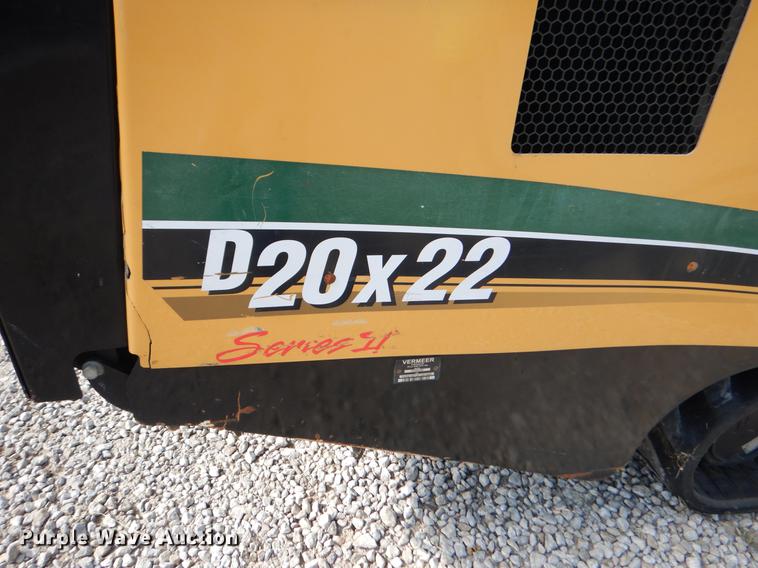 image for item DB9333 2012 Vermeer D20X22 Navigator Series II directional drill