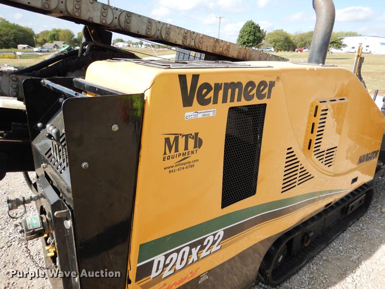 image for item DB9333 2012 Vermeer D20X22 Navigator Series II directional drill