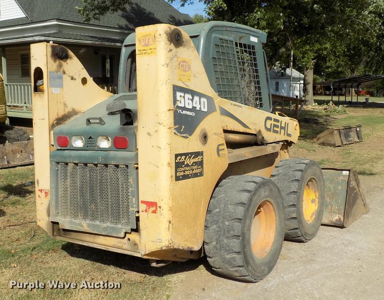 image for item DD3469 2008 Gehl 5640 skid steer