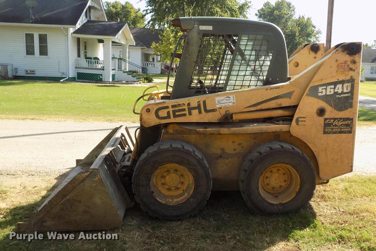 image for item DD3469 2008 Gehl 5640 skid steer