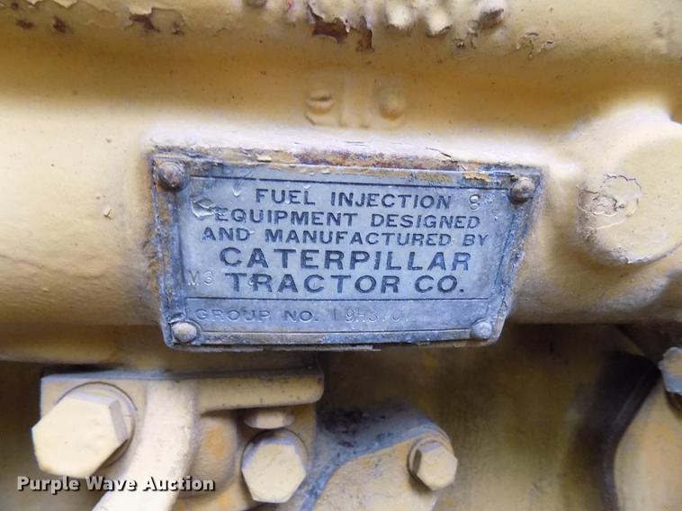 image for item DD3472 1964 Caterpillar 12E rigid frame motor grader