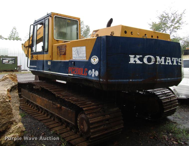 image for item DD4390 1987 Komatsu PC200LC-3 excavator