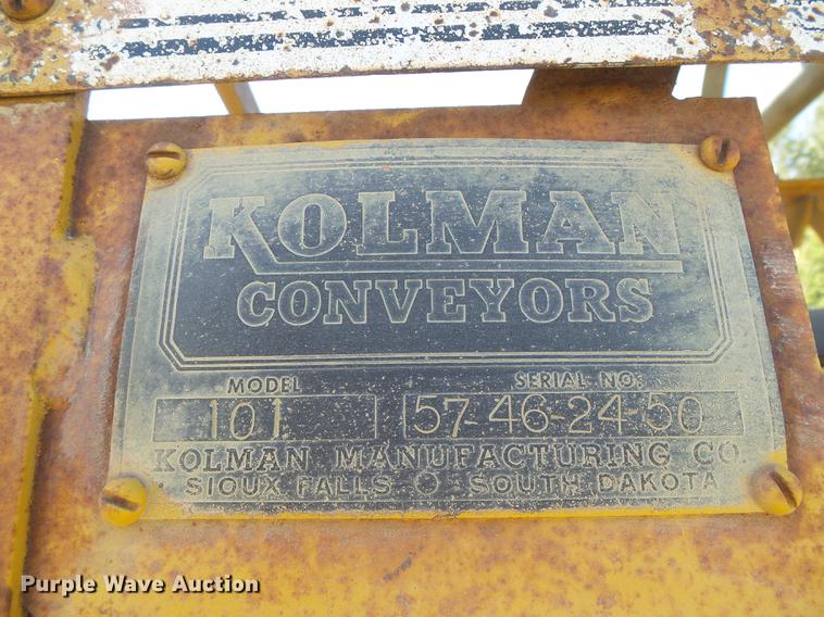 image for item DD5906 Kolman 101 conveyor