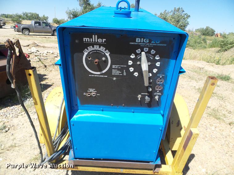 image for item DD5907 Miller Big 20 welder generator