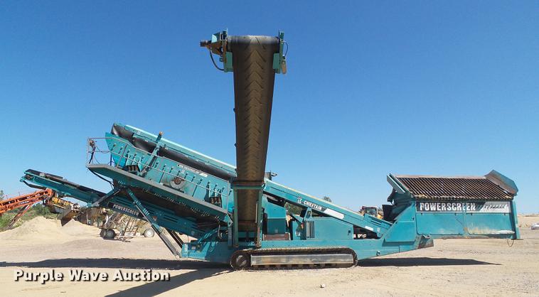 image for item DD5909 2006 Powerscreen Chieftain 2100 screening plant