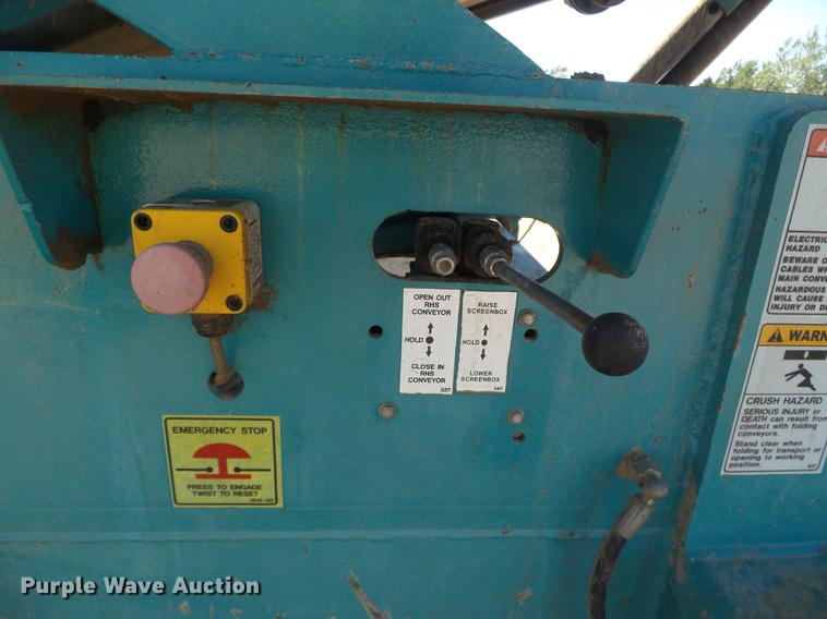 image for item DD5909 2006 Powerscreen Chieftain 2100 screening plant