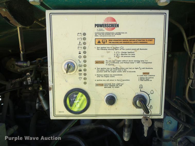 image for item DD5909 2006 Powerscreen Chieftain 2100 screening plant