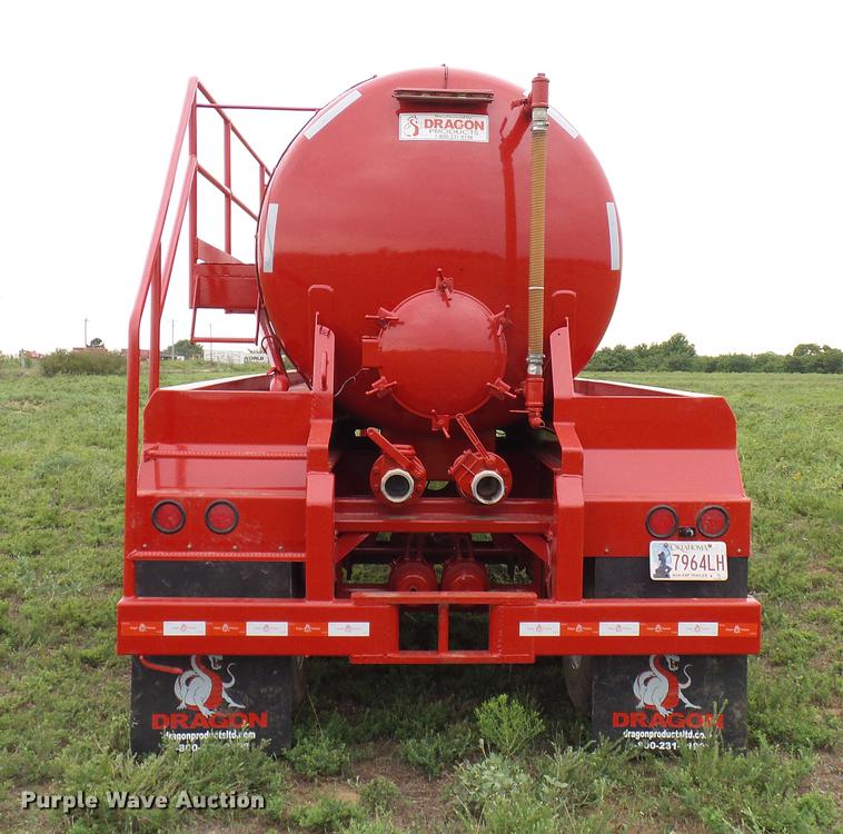 image for item DD5925 2014 Dragon 150BBL vacuum tank trailer