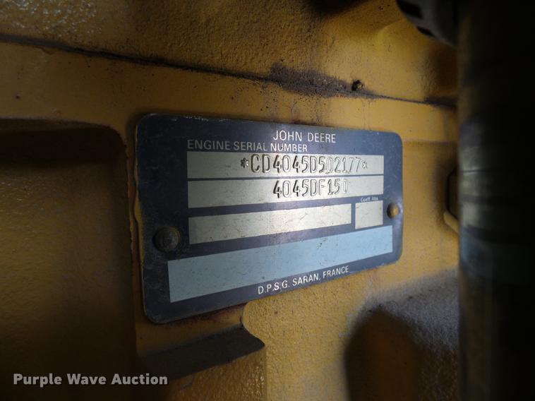 image for item DD5933 Sullair 185H air compressor