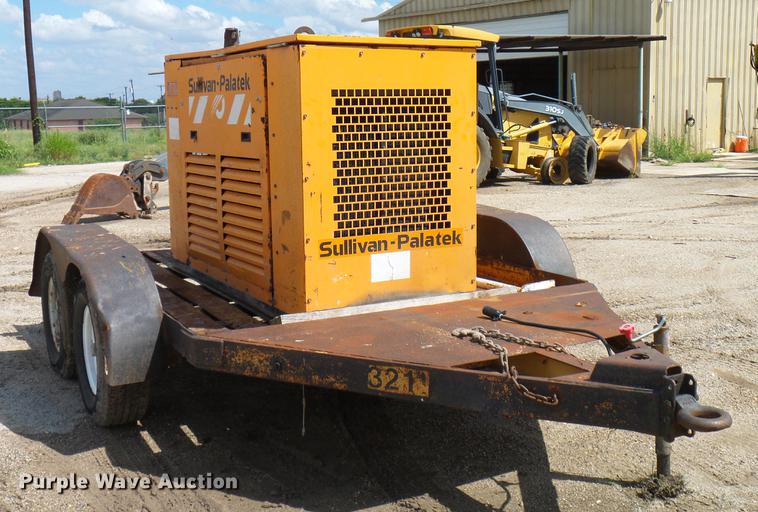 image for item DD5934 1989 Sullivan Palatek D21D air compressor