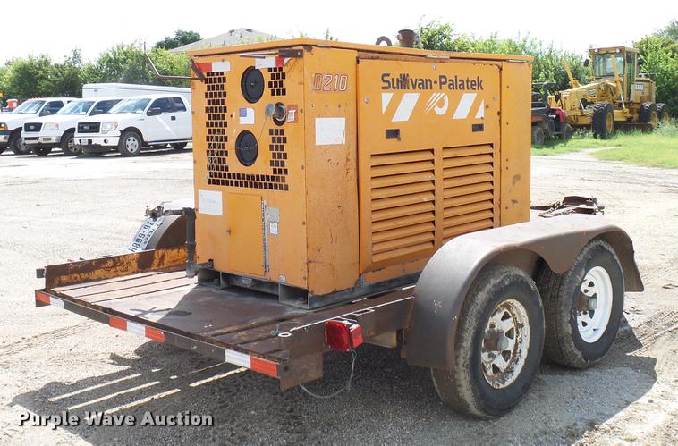 image for item DD5934 1989 Sullivan Palatek D21D air compressor